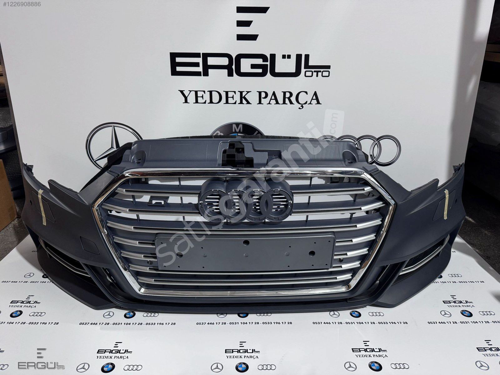 ERGÜL OTO-AUDİ A3 S LİNE ÖN DOLU TAMPON SIFIR 16-19