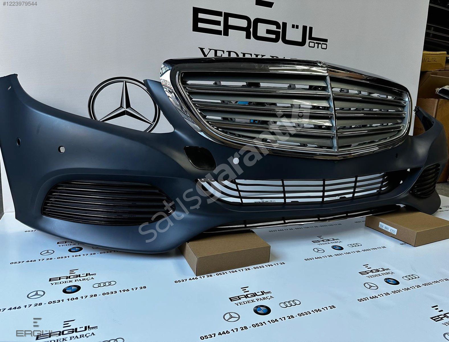 ERGÜL OTO- MERCEDES W205 C SERİSİ EXCLUSIVE TAMPON SIFIR