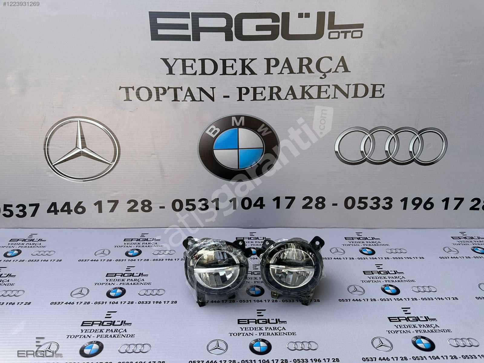 ERGÜL OTO- BMW F30 LCI SİS FARI TAKIM 631773155(59-60)