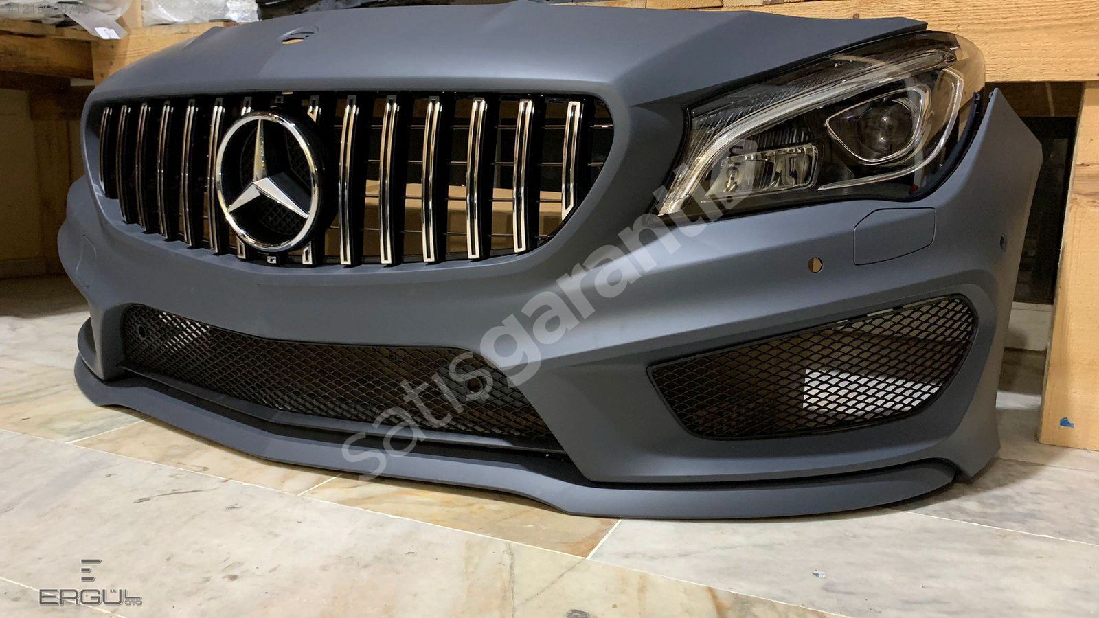 ERGÜL OTO-MERCEDES W117 CLA AMG ÖN TAMPON FAR SETİ SIFIR
