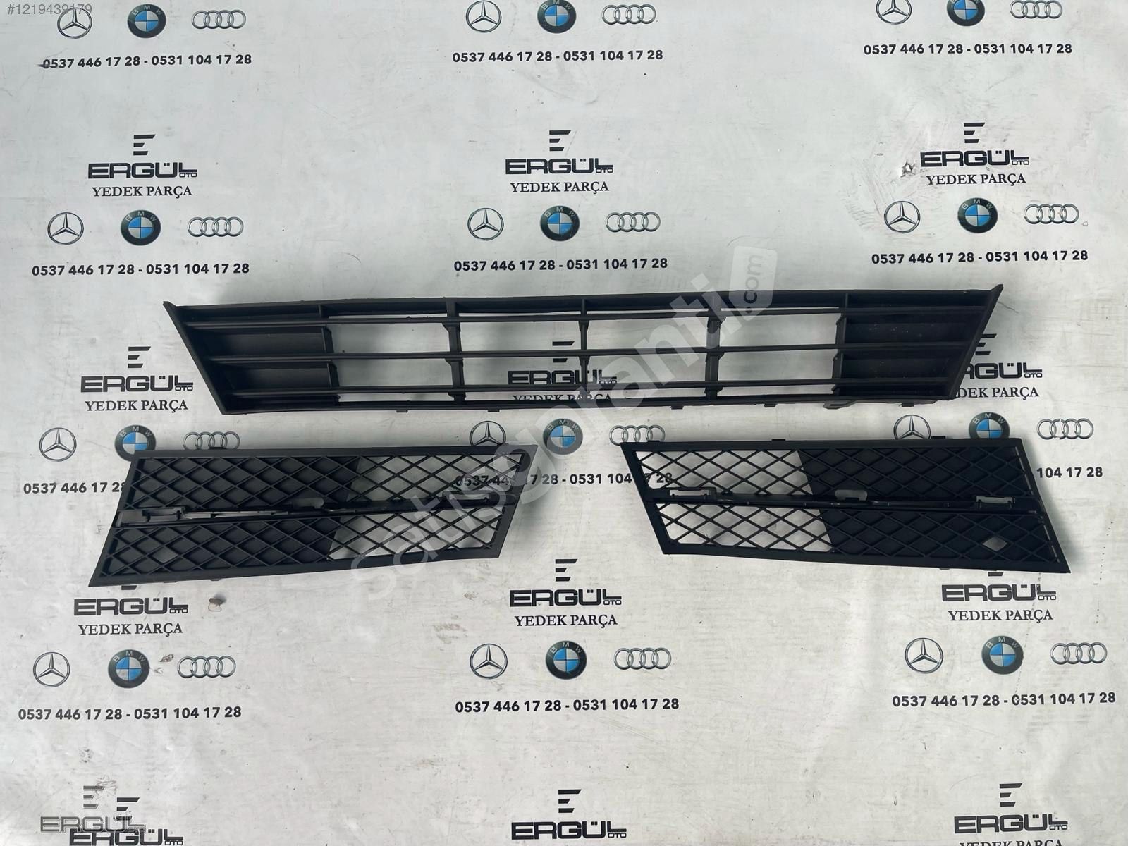 ERGÜL OTO- BMW F10 5 KASA ORTA IZGARA SİS KAPAK TAKIMI SIFIR