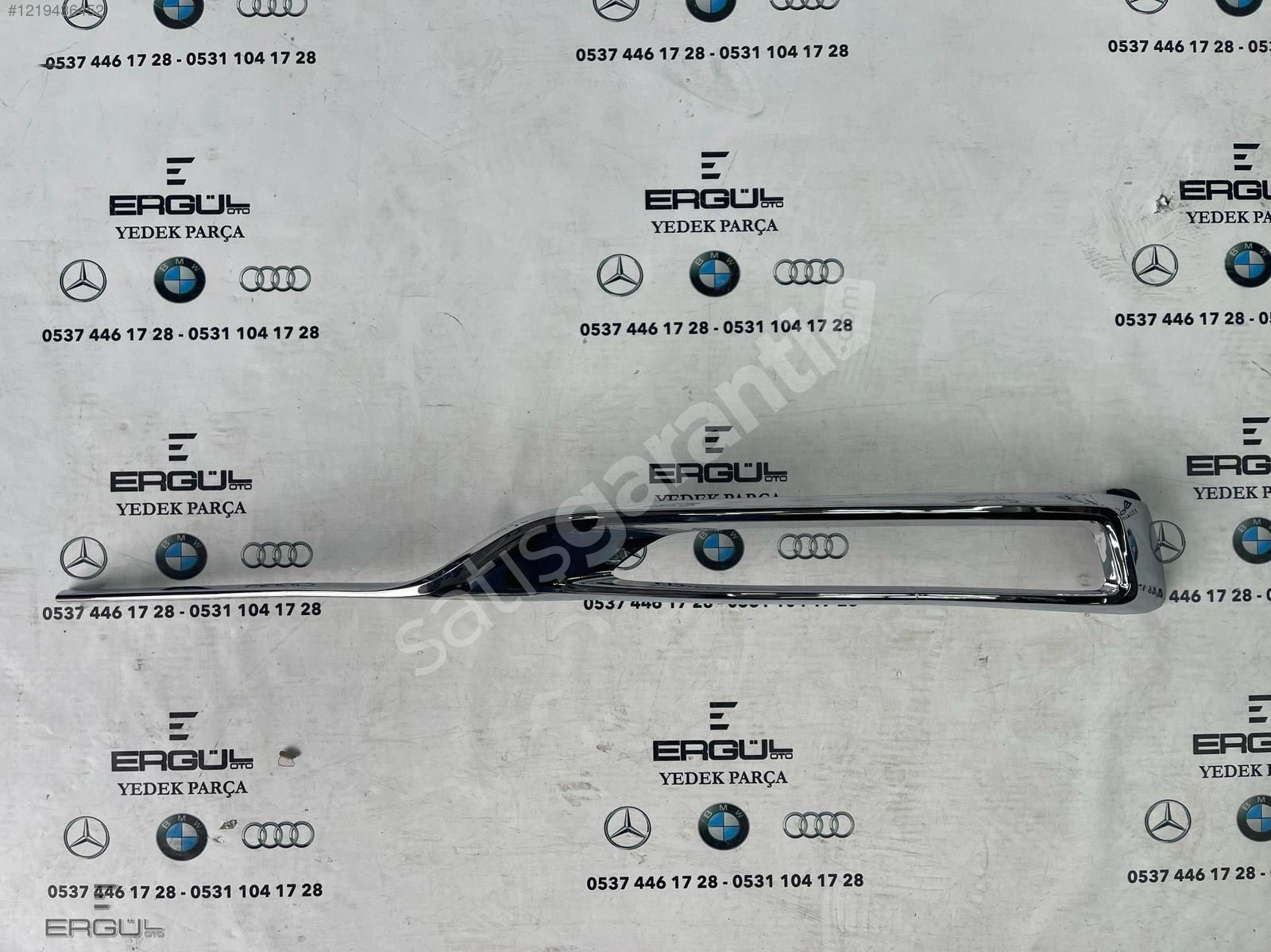 ERGÜL OTO- BMW G30 5 KASA SİS KROMU SAĞ SIFIR 51117409552
