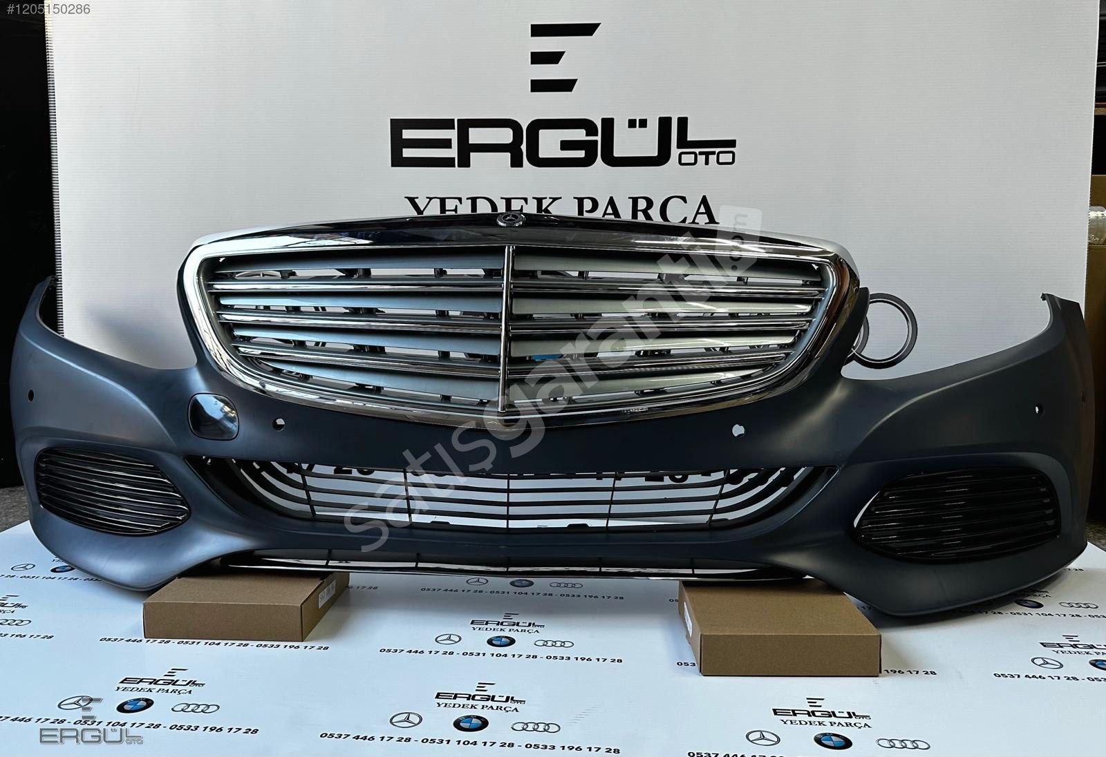 ERGÜL OTO- MERCEDES W205 C SERİSİ EXCLUSIVE TAMPON SIFIR