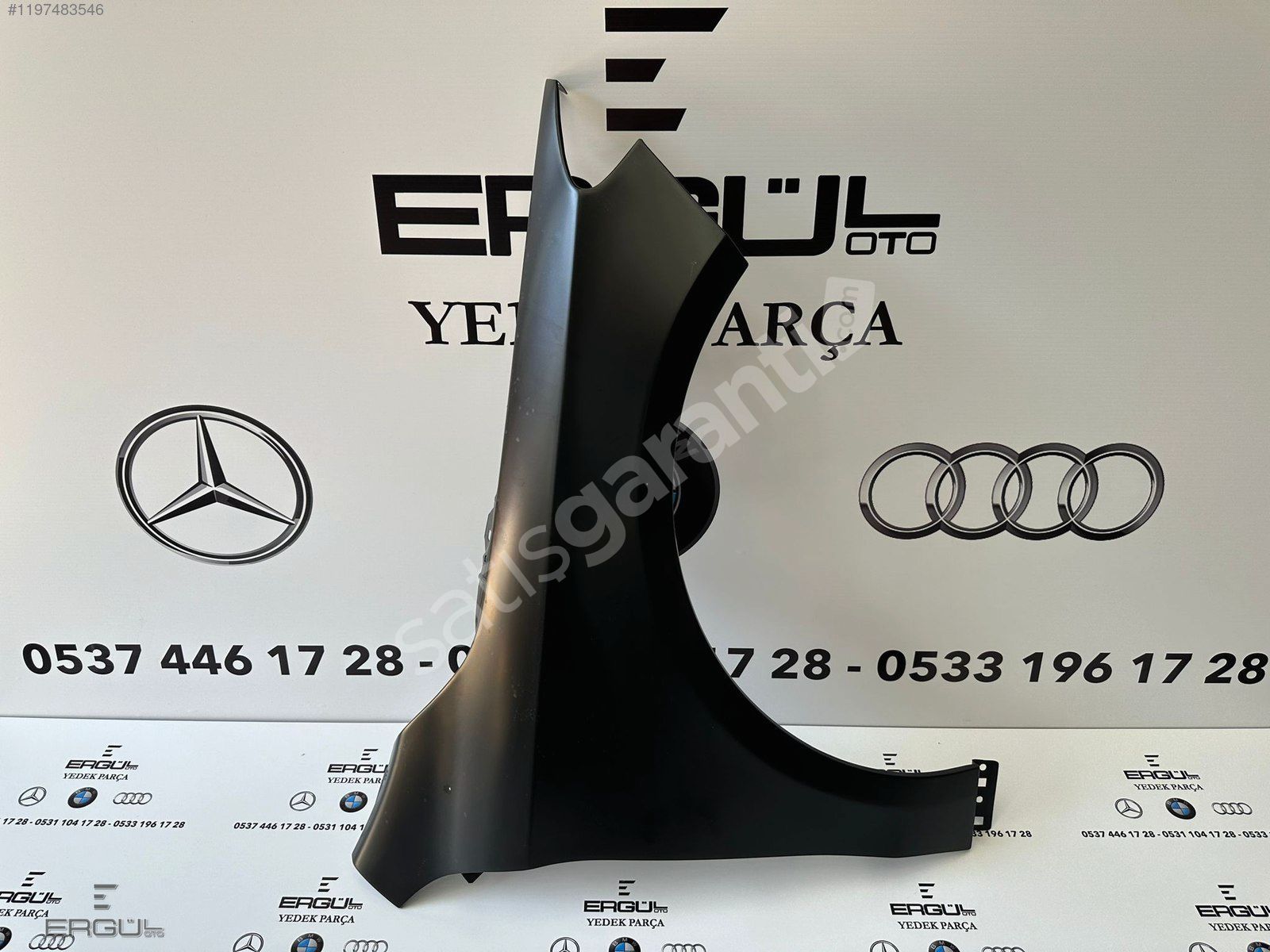 ERGÜL OTO- MERCEDES W117 CLA ALÜMİNYUM SAĞ ÇAMURLUK SIFIR