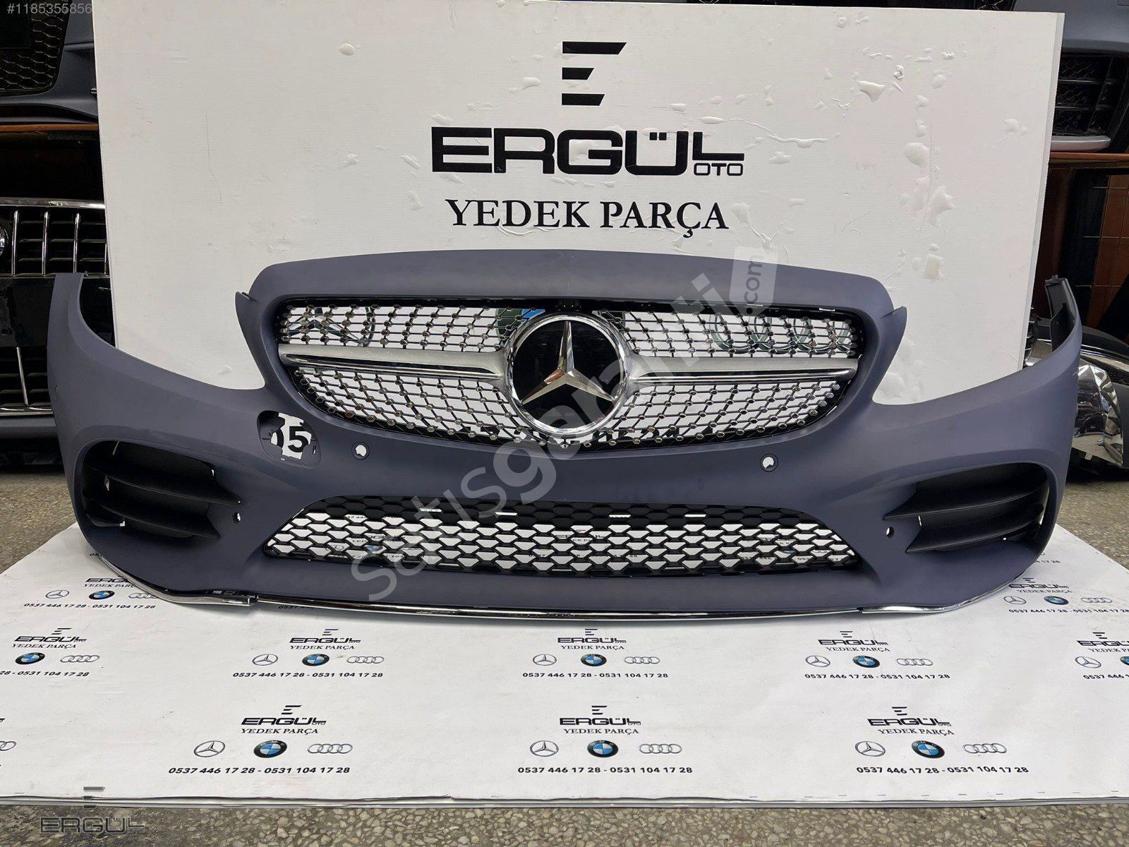 ERGÜL OTO- MERCEDES W205 C SERİSİ MAKYAJLI AMG DOLU TAMPON SIFIR