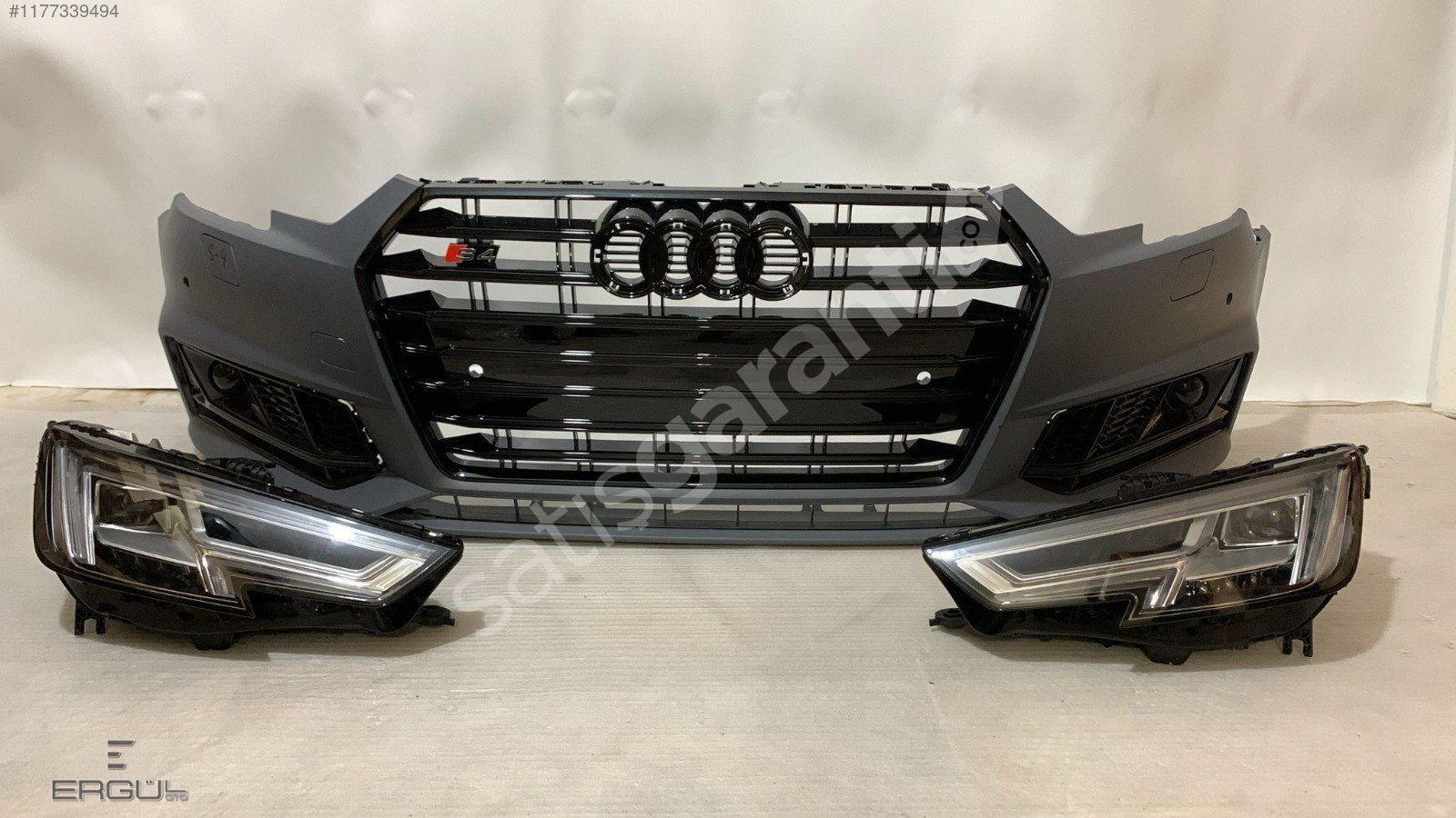 ERGÜL OTO- AUDI A4 B9 S LINE TAMPON FAR TAKIMI SIFIR
