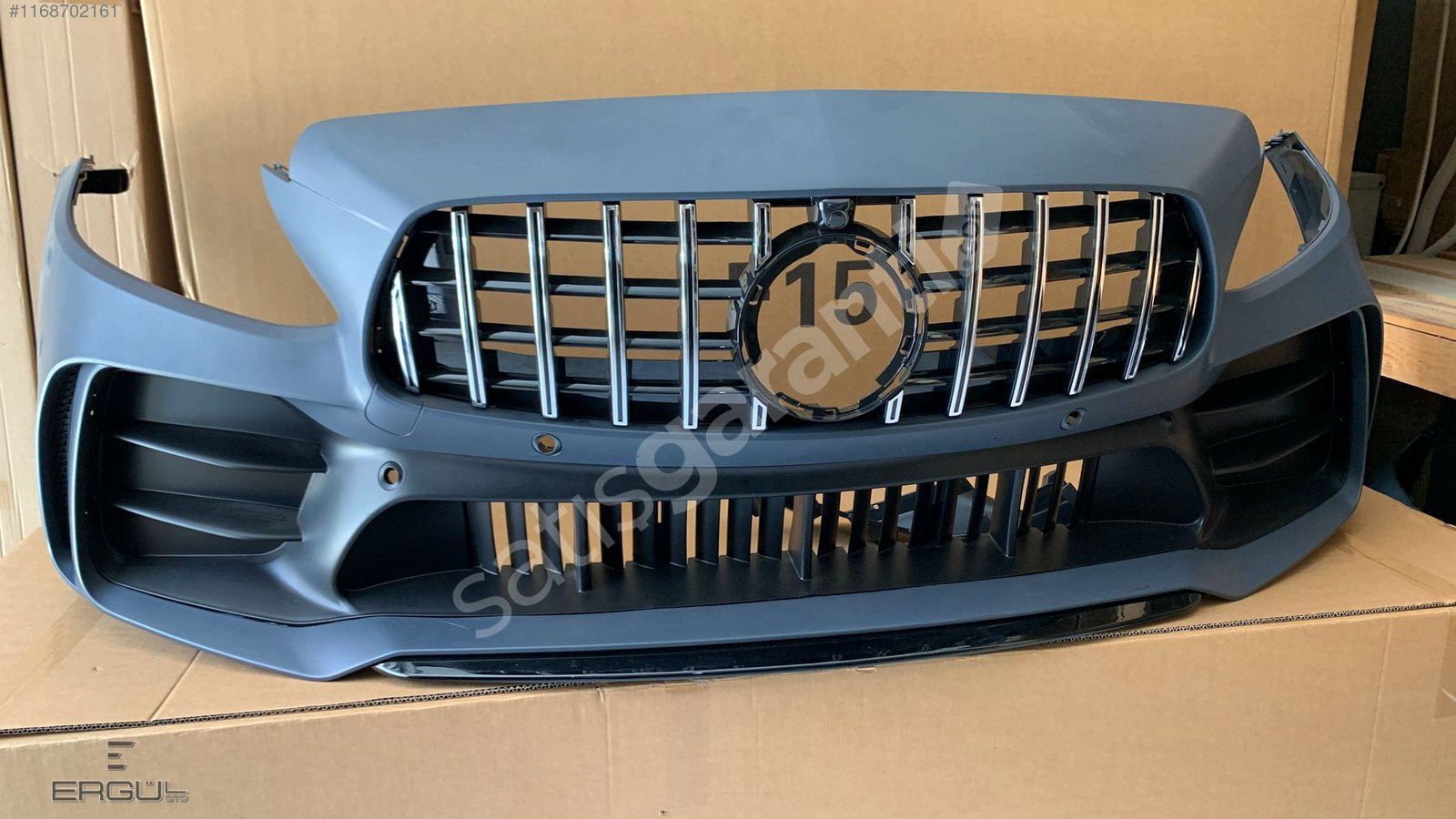 ERGÜL OTO-MERCEDES BENZ W205 BLACK MAMBA ÖN TAMPON DOLU