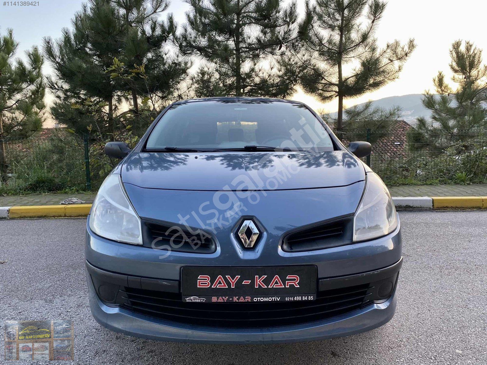 2006 MODEL CLİO 3 80 HP YENİ KASA YENİ MUAYENE CAR PLAY EKRAN