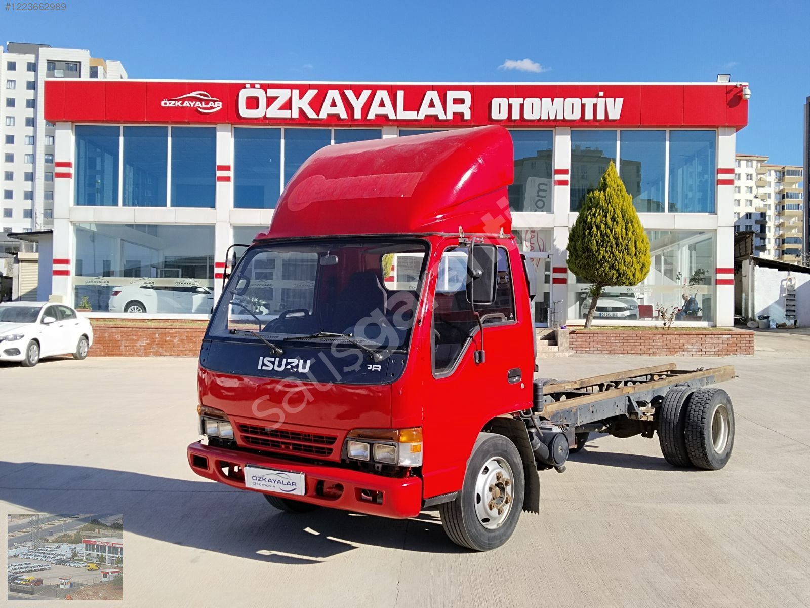 ÖZKAYALAR'DAN 2004 MODEL ISUZU NPR ŞASE ORJ.KM ADETLİ