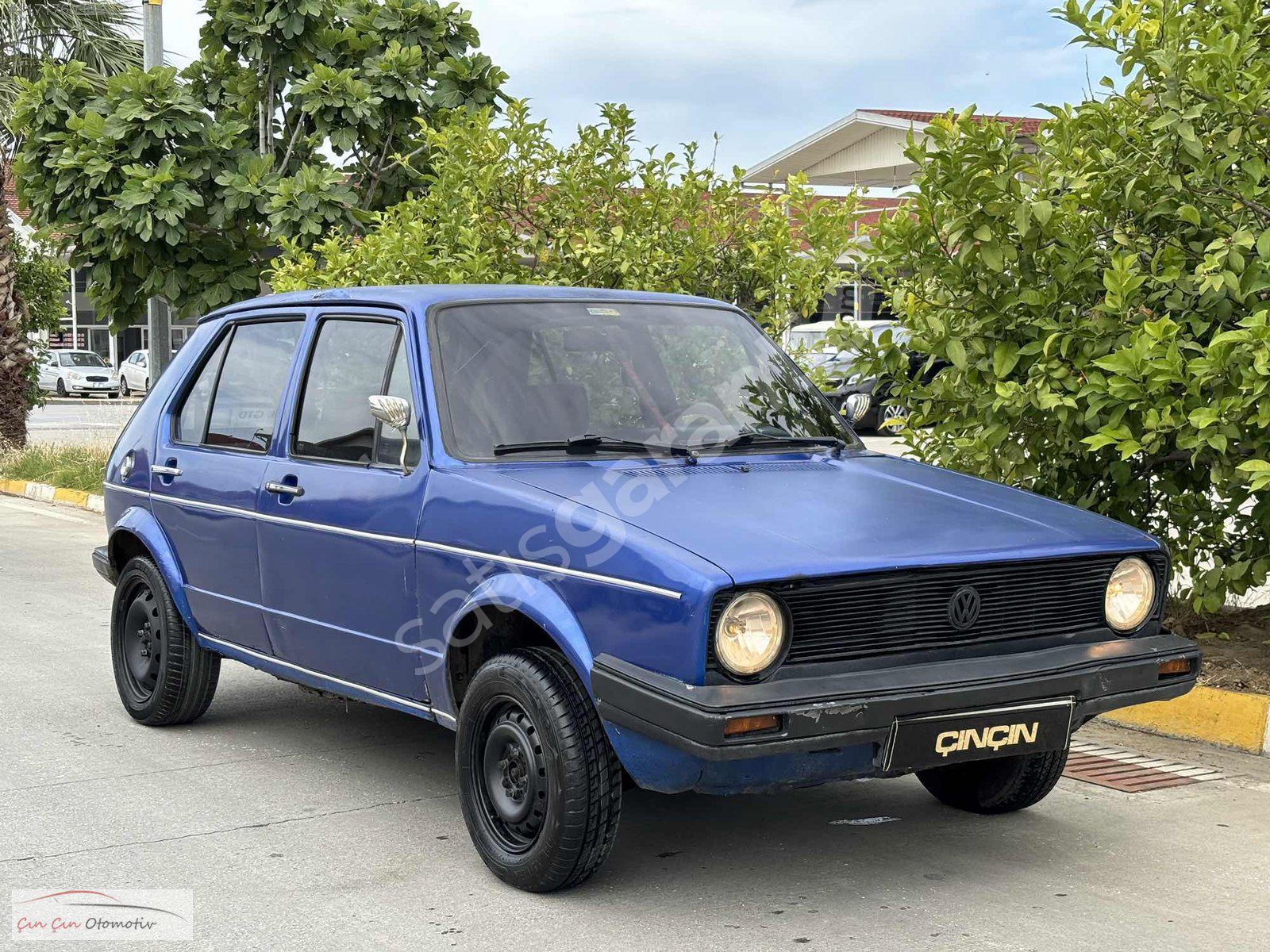 ÇIN ÇIN'DA SORUNSUZ 1983 TURBO DİZEL GOLF MUAYENE YENİ