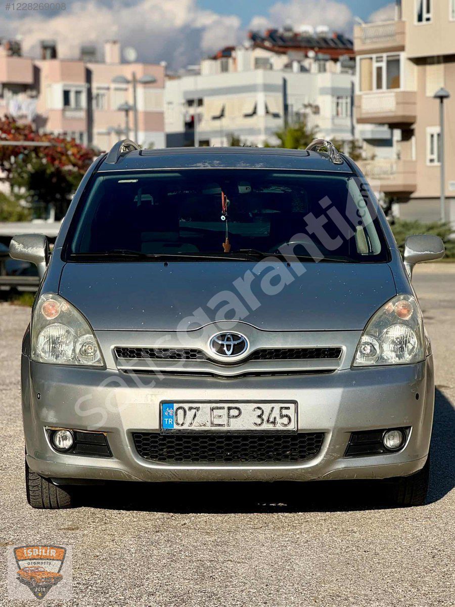 2005 TOYOTA VERSO 1.6 BENZİN LPG 355.000 KM AİLE ARACI