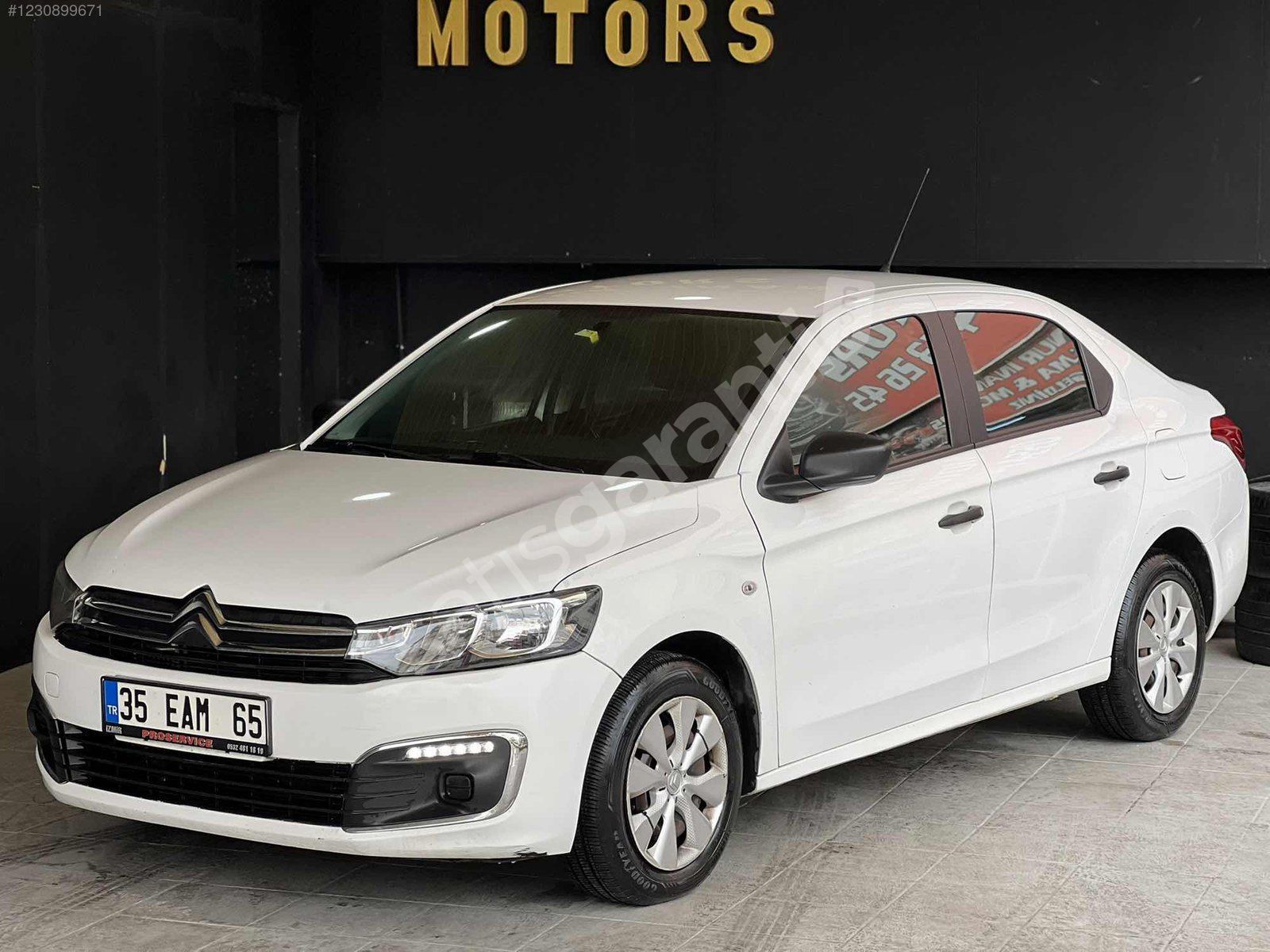 ONUR İNAN OTOMOTİVDEN 2017 MODEL CİTROEN C ELİZE 1.6 DİZEL