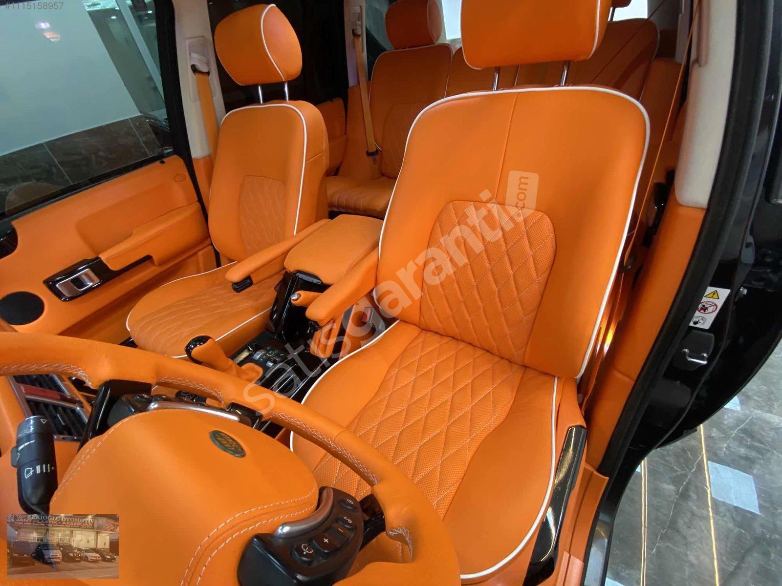 !!RANGE ROVER VOGUE AUTOBİYOGRAPY TURUNCU DÖŞEME EMSALİ YOK !