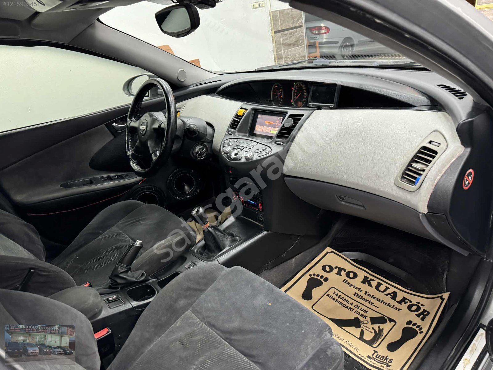 ÖZZEKİOĞLU OTOMOTİVDEN 1.6 NİSSAN PRİMERA SUNRUFLU