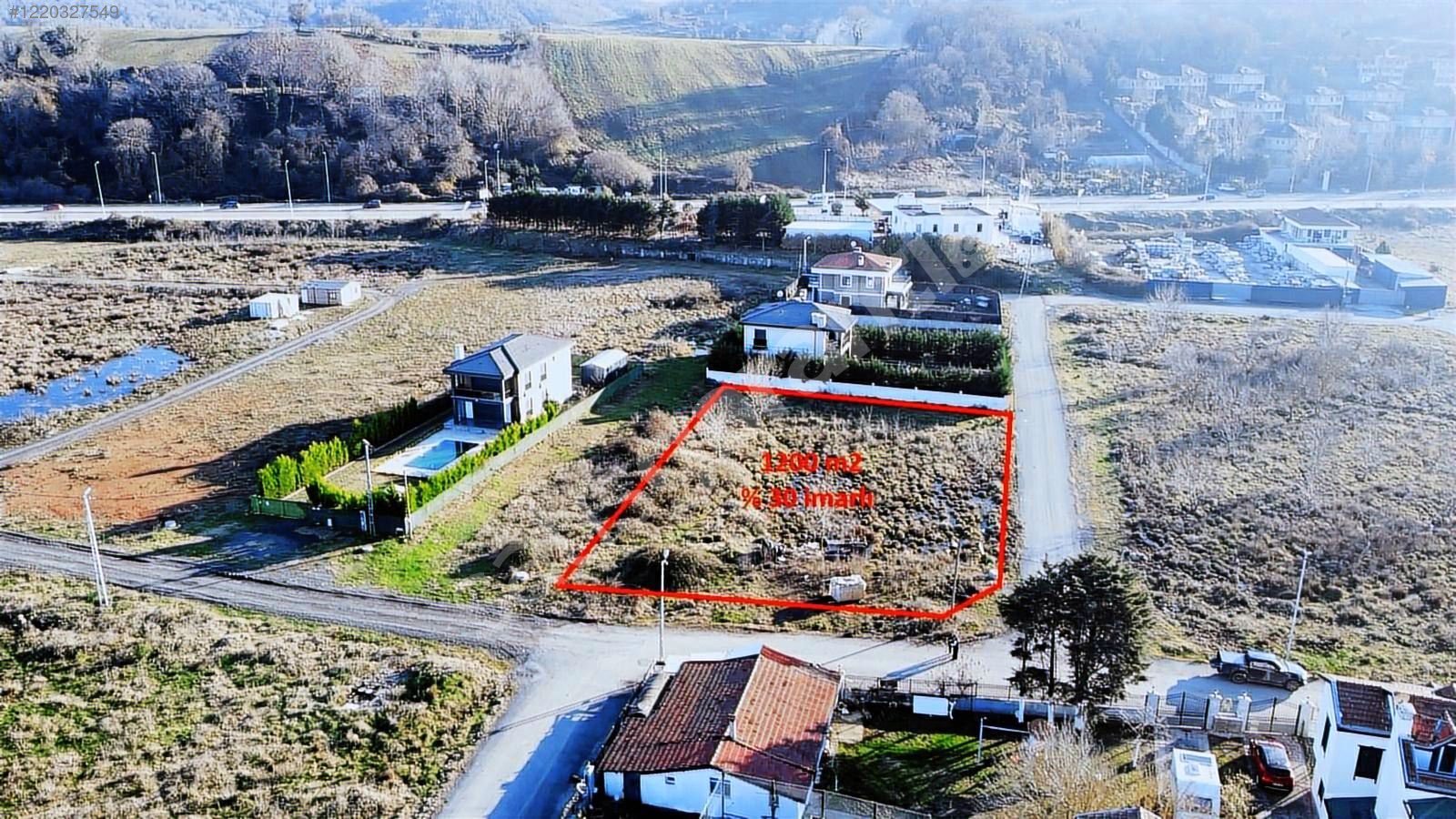 Şile Çavuş Mahallesinde 1200 m2 % 30 imarlı Arsa