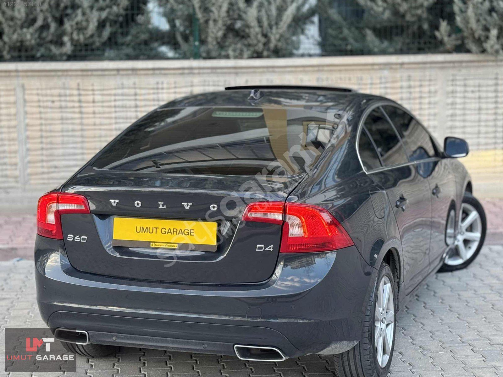 UMUT GARAGE'DEN HATASIZ VOLVO S60 SUNROOFLU 110.000'DE