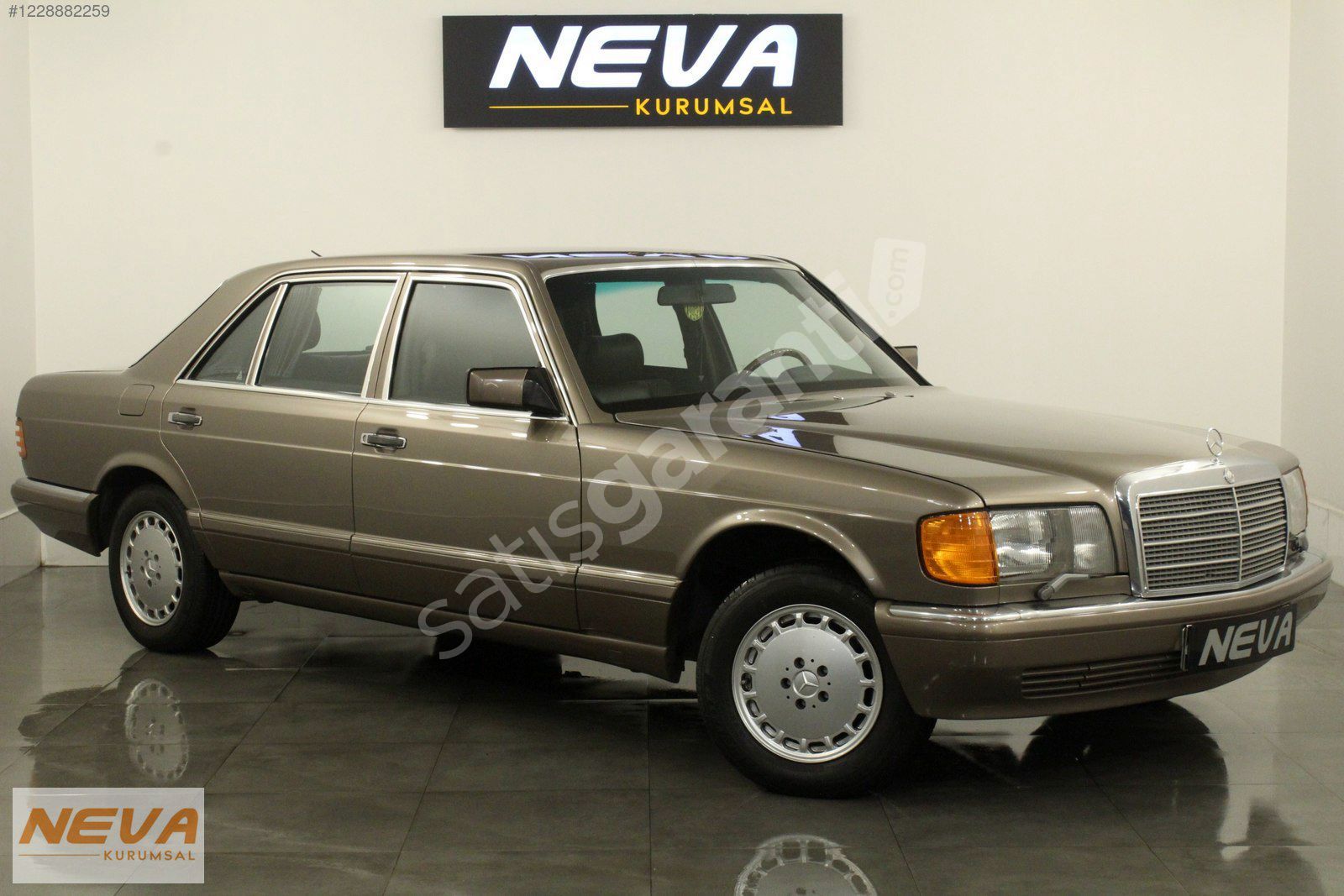 1989 MERCEDES 500 SEL OTOMATİK-DEĞİŞENSİZ-FULL ORJİNAL-