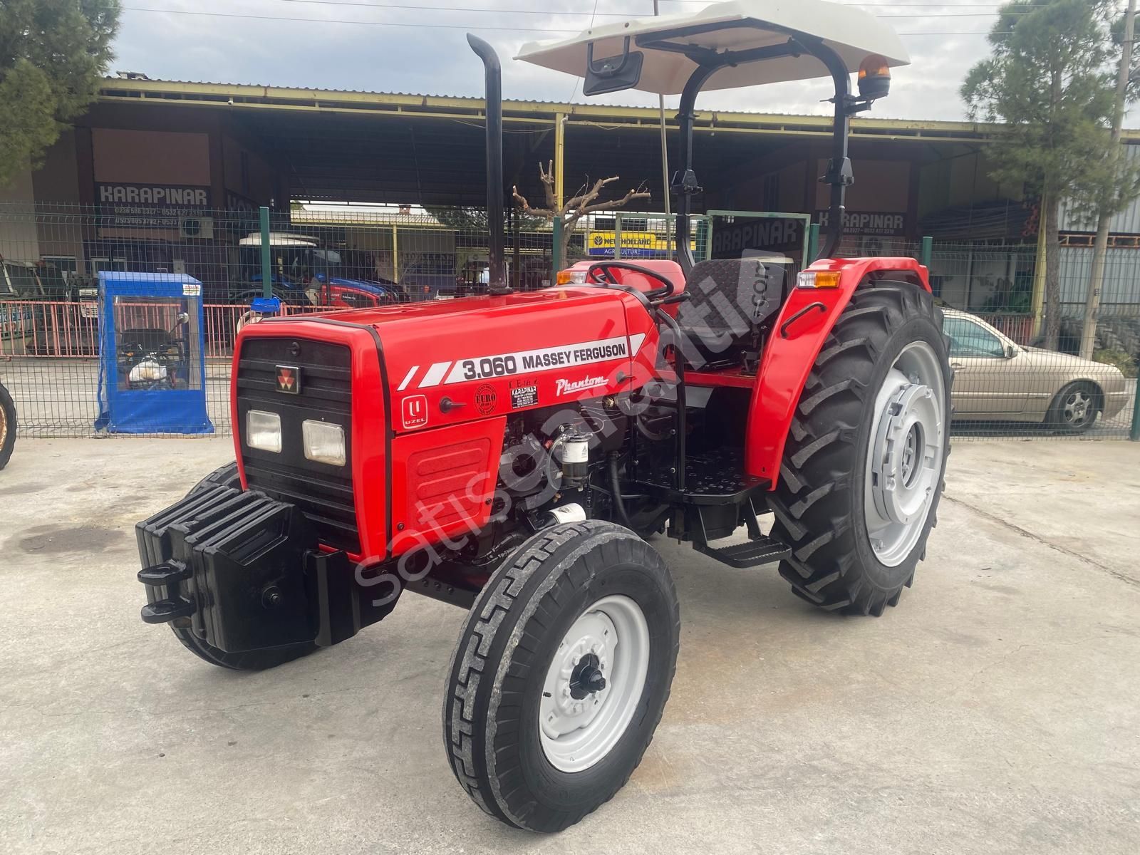 2006, MASSEY FERGUSON 3.060, PHANTOM, BUÇUKLU, 12+4 VİTES
