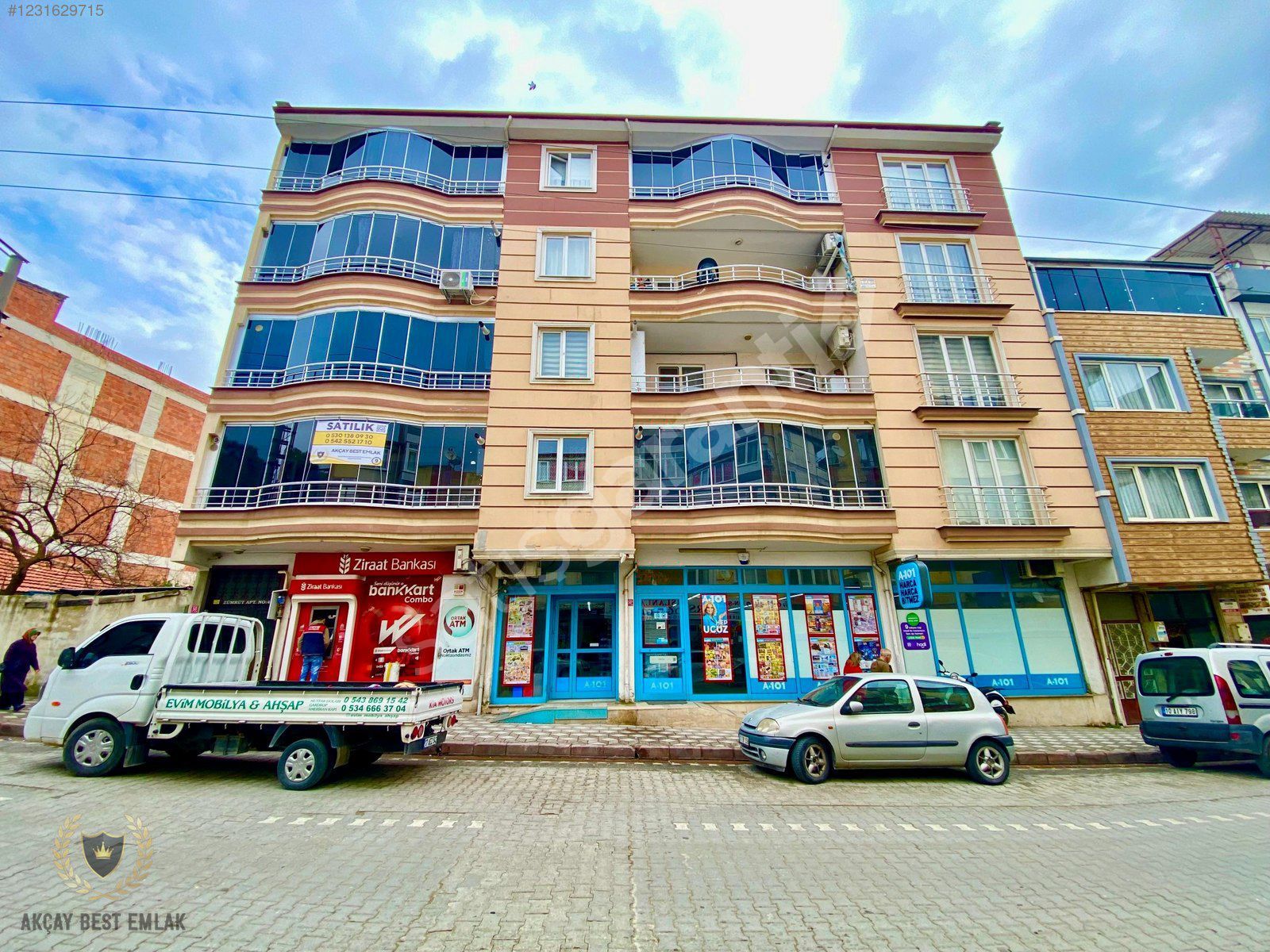 ⫸ TEK YETKİLİ BEST'TEN⫷ EDREMİT'TE ÇİFT CEPHE TERASLI GENİŞ 3+1