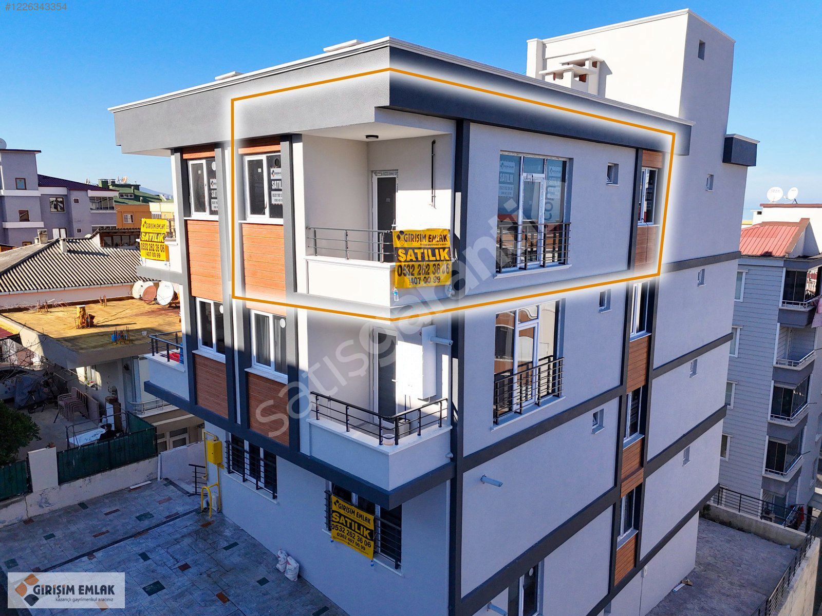 GENİŞ ANTRELİ SIFIR 1+1 SATILIK DAİRE