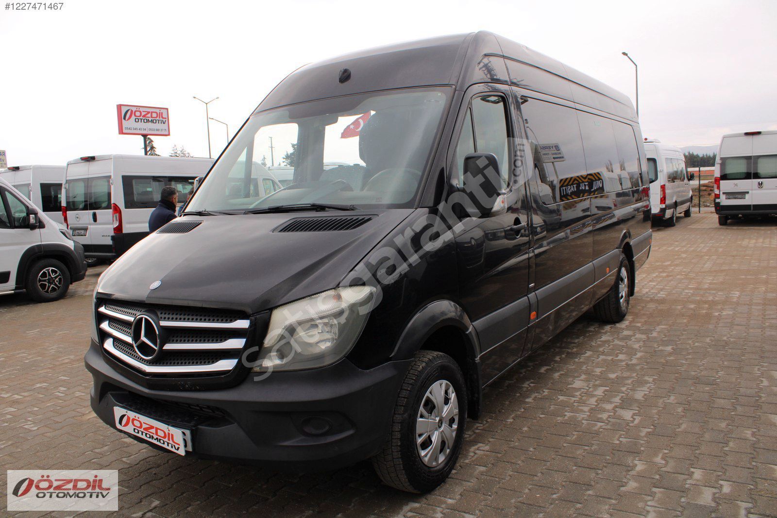 2014 MERCEDES SPRINTER EXTRA UZUN 16+1 PERSONEL
