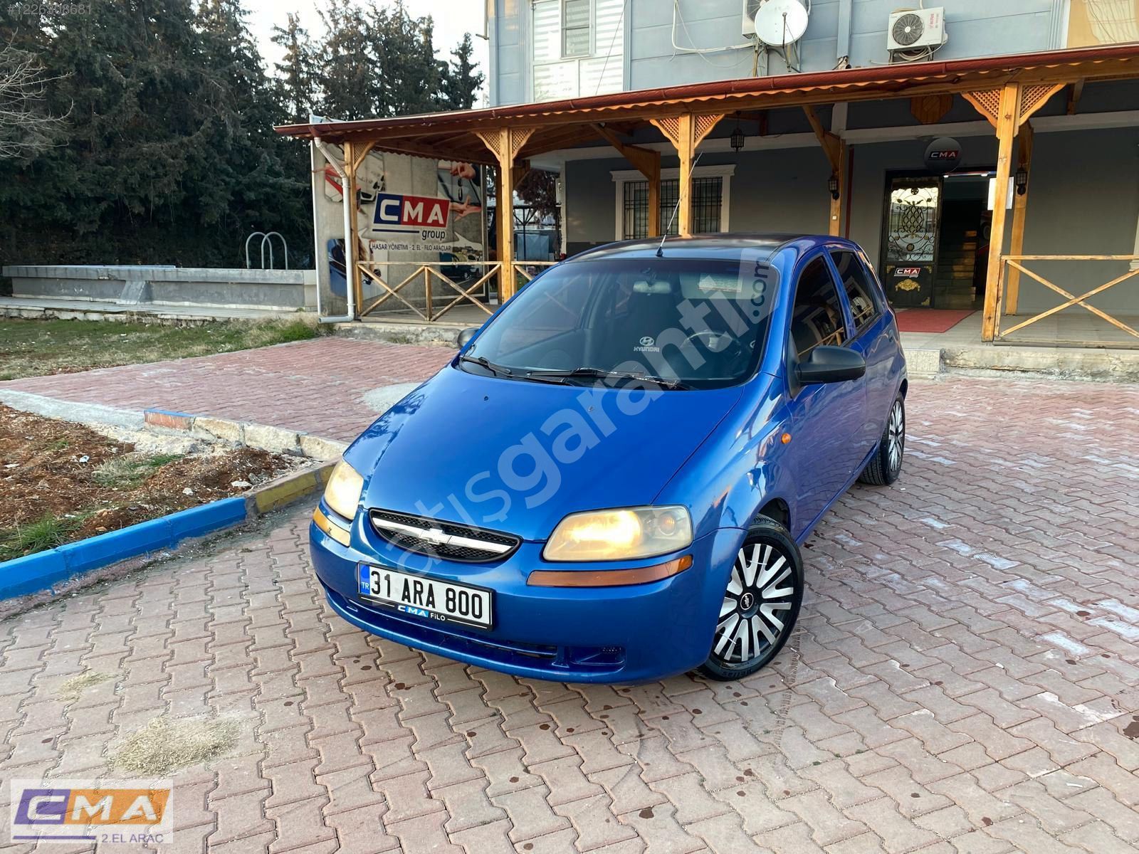 CMA 2.ELDEN BAKIMLI MASRAFSIZ CHEVROLET KALOS 1.2 HP-SE