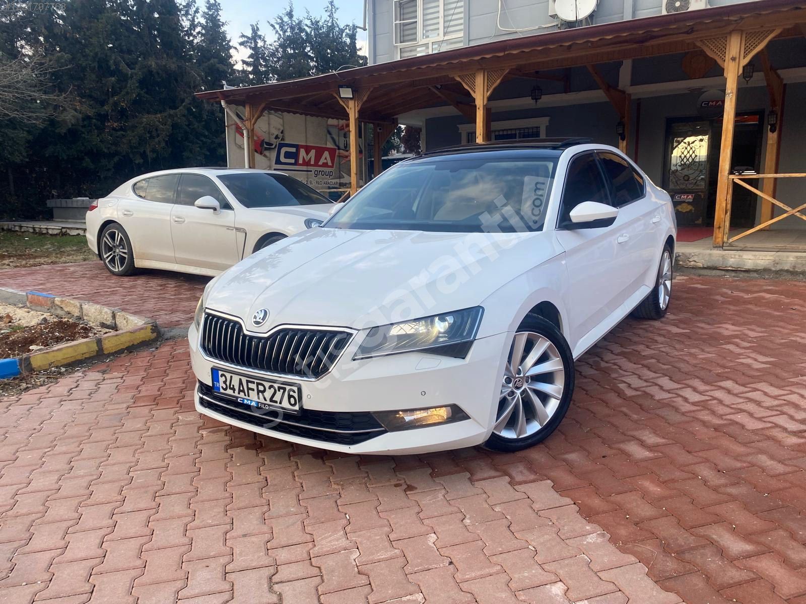 CMA 2.ELDEN CAM TAVAN SKODA SÜPER-B 1.6 TDİ DSG PRESTİGE