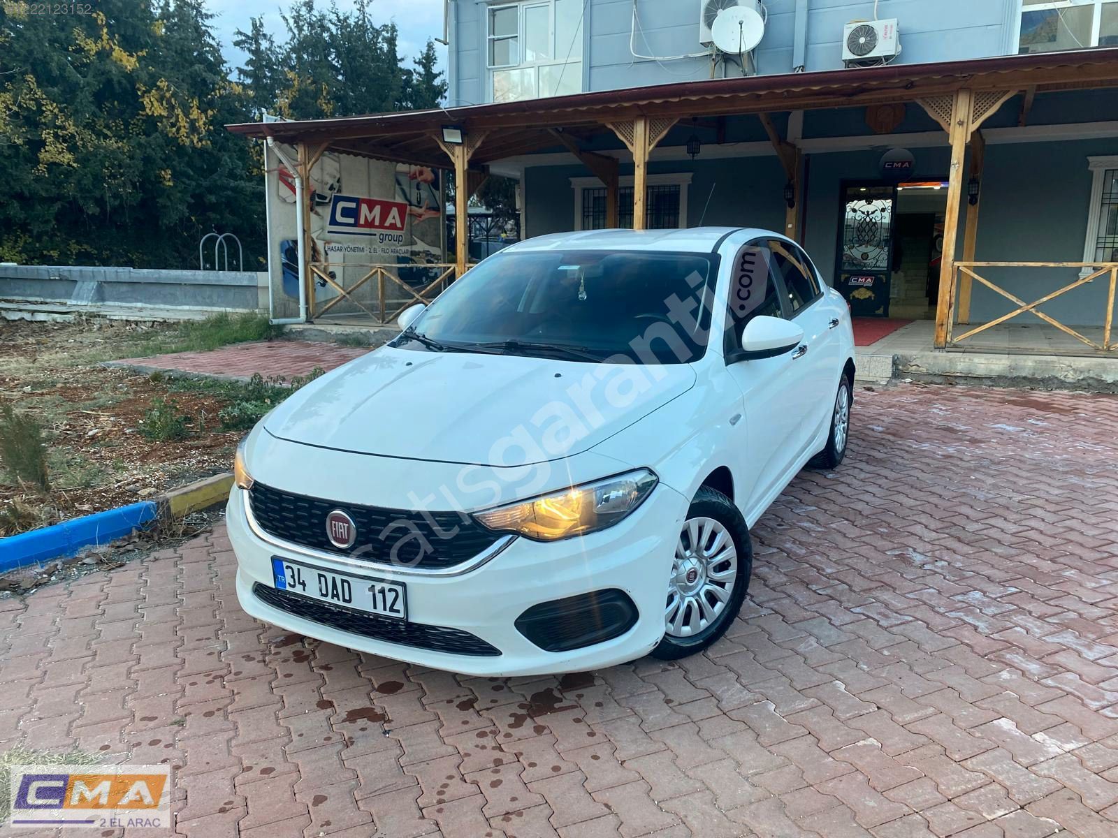 CMA 2.ELDEN %20 KDVLİ BOYASIZ OTOMATİK FİAT EGEA 1.6 MULTİJET