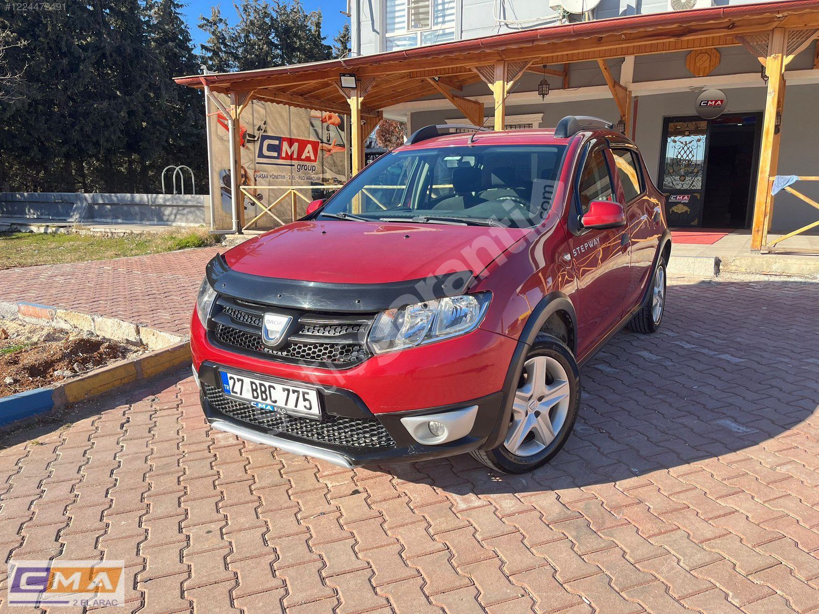 CMA 2.ELDEN BOYASIZ HATASIZ DACİA SANDERO STEPWAY STYLE 1.5 DCİ