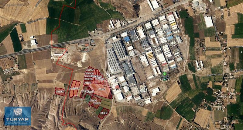 Nevşehir Organize Sanayine Sınır 19 PARSEL 130.000m2 SATILIK