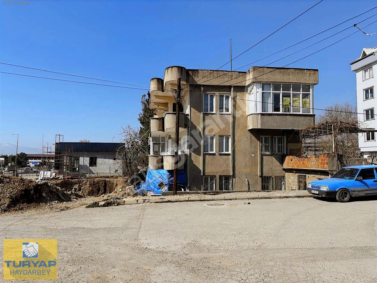 HAYDARBEY TURYAP'TAN ARSAN CENTER KARŞISI SATILIK ARSA