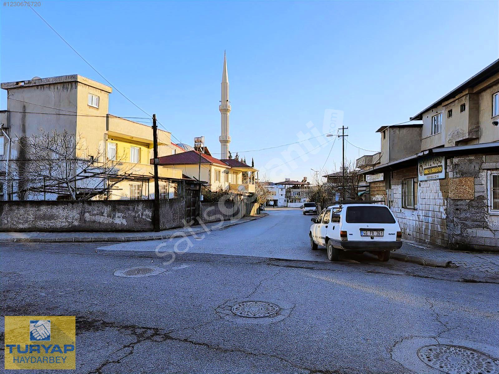 HAYDARBEY TURYAP'TAN DİŞ HASTANESİ KARŞISI 303 M2 SATILIK ARSA