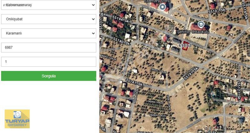 Haydarbey TURYAP ' tan Villa Yapımına Uygun Fırsat Satılık Arsa