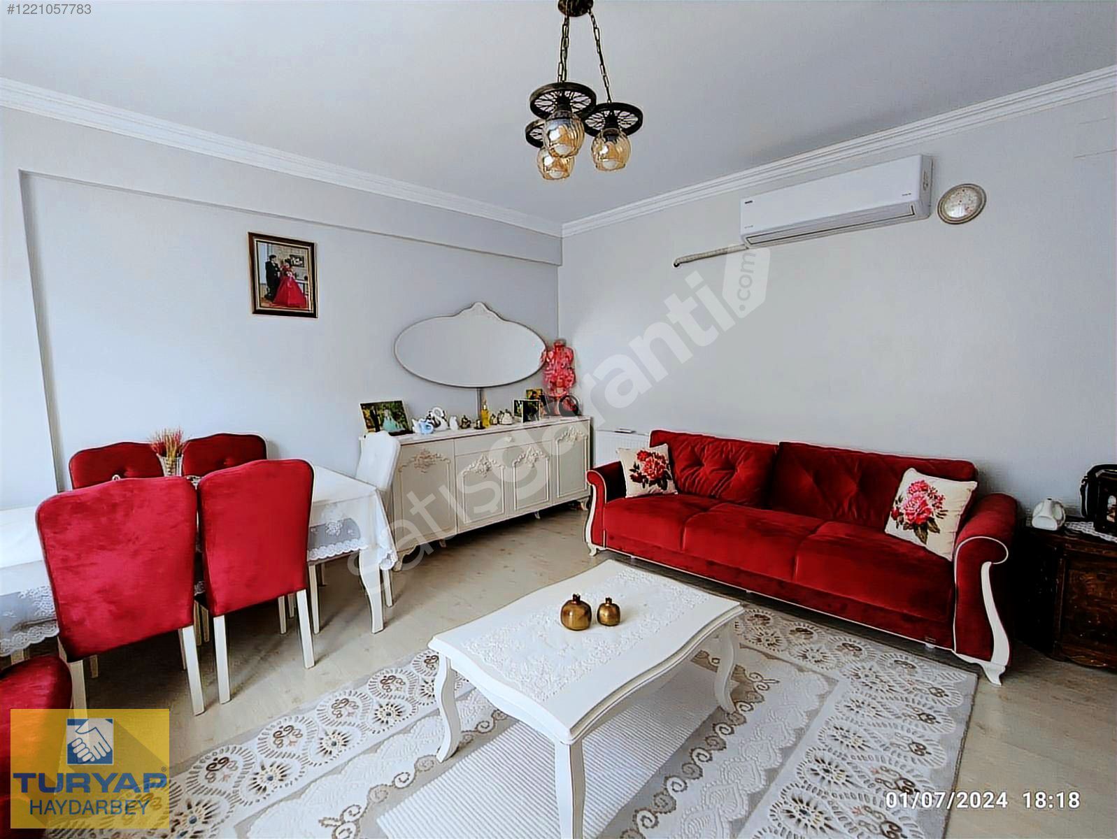 HAYDARBEY TURYAP'TAN PİRİ REİS MAHALL. FIRSAT 3+1 SATILIK DAİRE