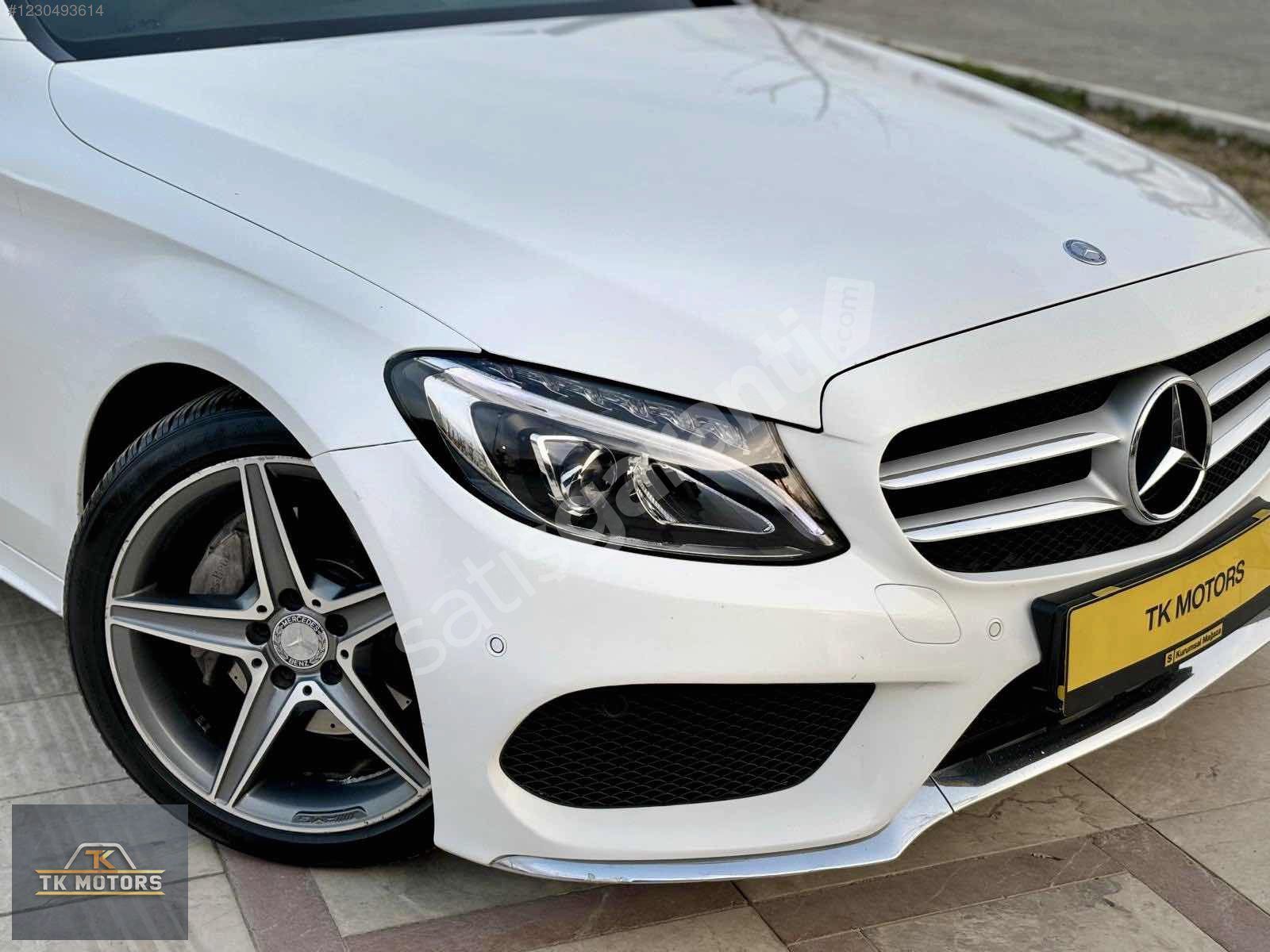 2016 MODEL MERCEDES C200 d AMG DEĞİŞENSİZ TRAMERSİZ