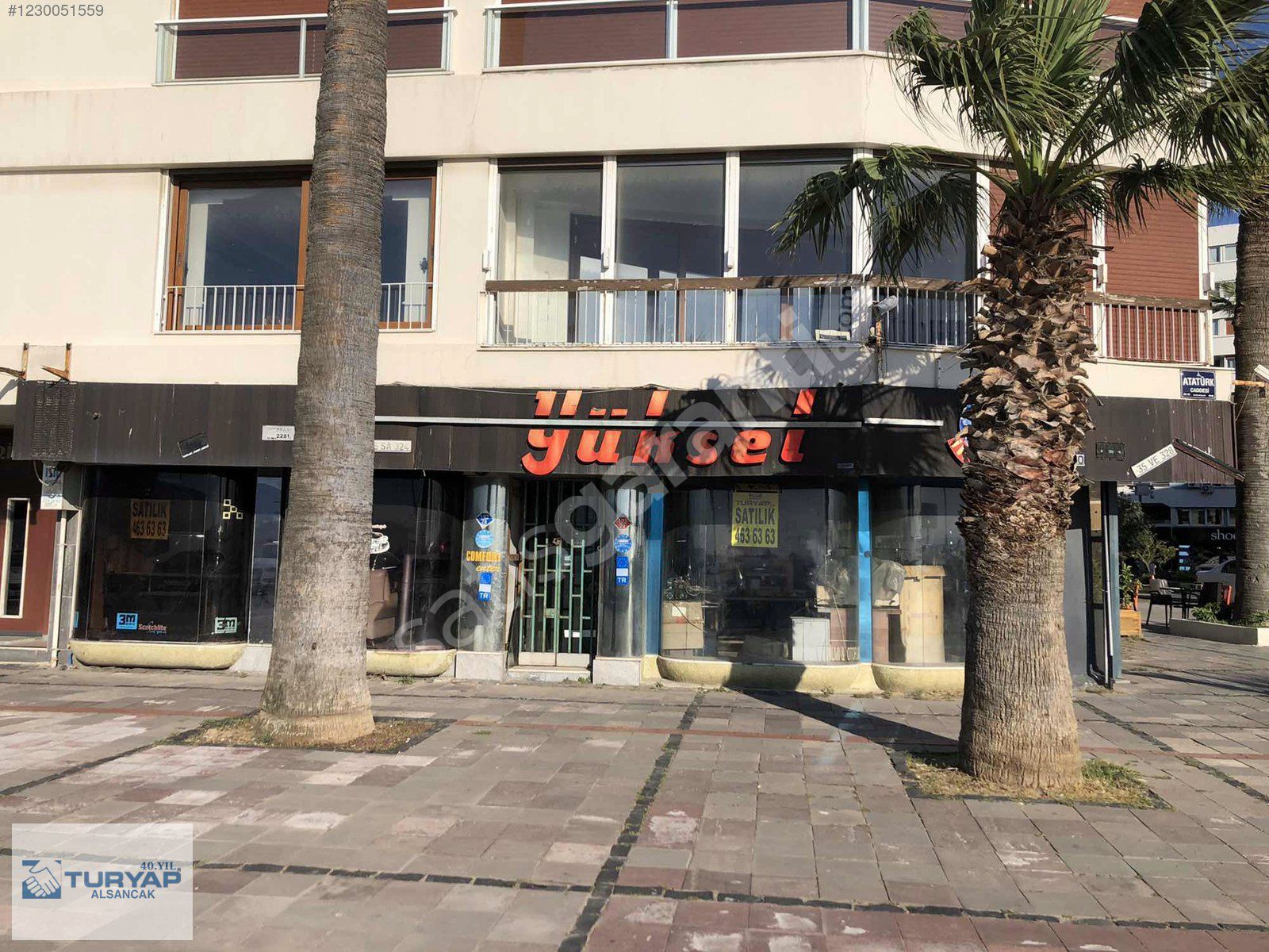 ALSANCAK KORDONDA ÇOK İYİ LOKASYONDA KÖŞE DÜKKAN