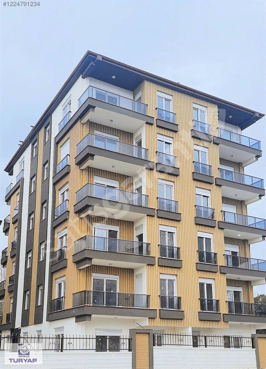 Antalya Kepez Ünsal Mah.Site İçi Sıfır 2+1 Satılık Daire
