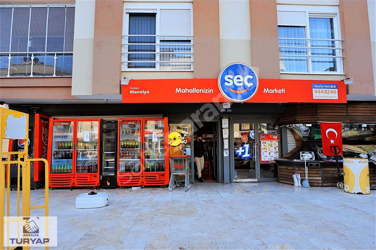 CADDE ÜSTÜ ULUSAL MARKALI DEVREN KİRALIK MARKET