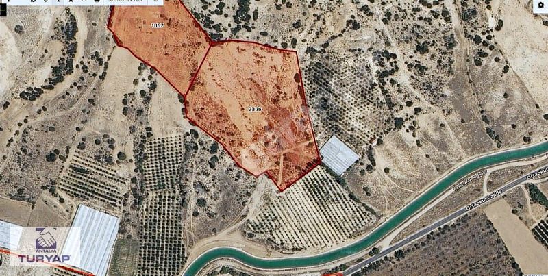 ANTALYA ELMALI AKÇAY DA BÖLGENİN EN UYGUN TARLASI (29 828 M2 )