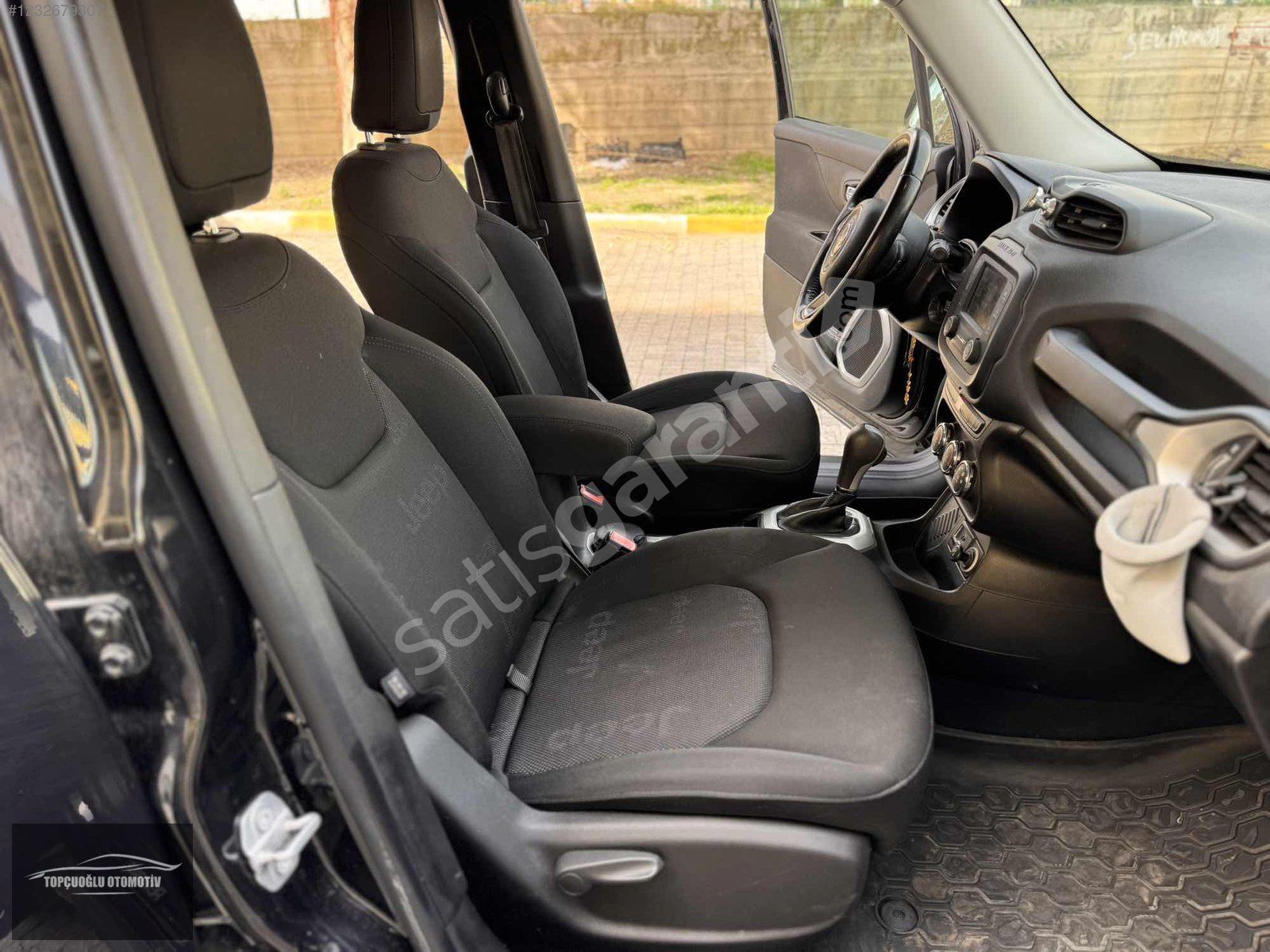TOPÇUOĞLU-2017 JEEP HATASIZ RENEGADE ÖZEL PLAKA+DÜŞK KM