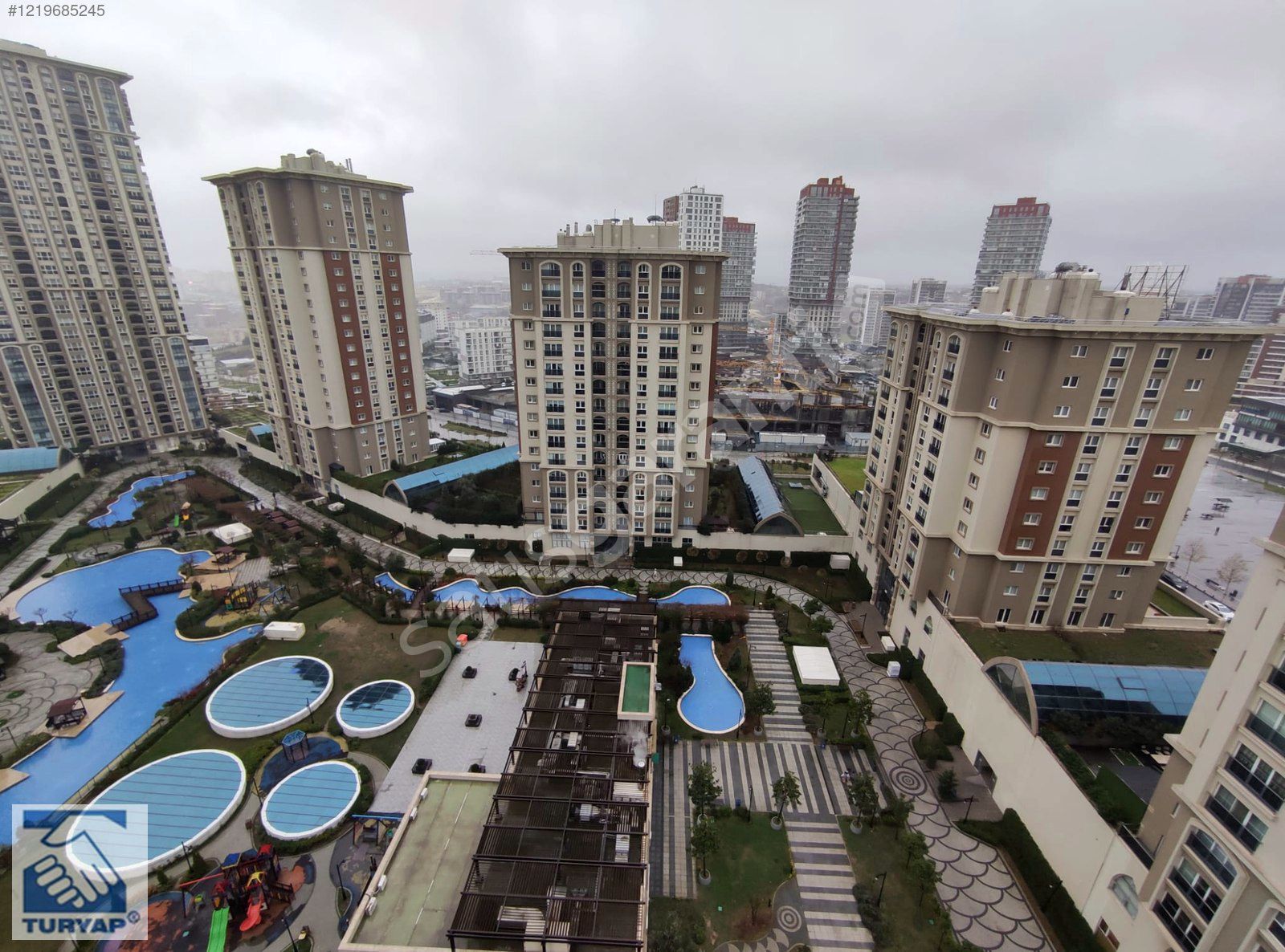BAŞAKŞEHİR PARK MAVERA 1 SİTESİ SATILIK EŞYALI 4+1 LÜX BOŞ DAİRE