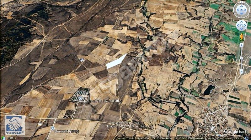 KIRKLARELİ;MERKEZ DEĞİRMENCİK KÖYÜNDE SATILIK 39.000m² CEVİZLİK