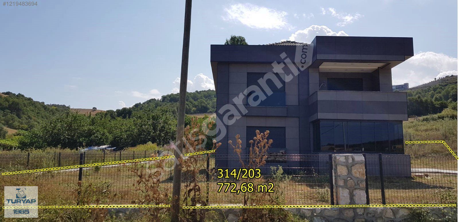 TERMAL AKKÖYDE 772 M2 ARSA İÇERİSİNDE DUBLEKS SATILIK VİLLA
