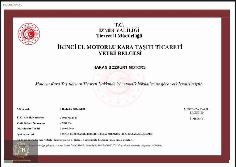 ~HAKAN BOZKURT MOTORS~2020~KM 25.000~DEĞİŞENSİZ KAYITSZ GARANTLİ
