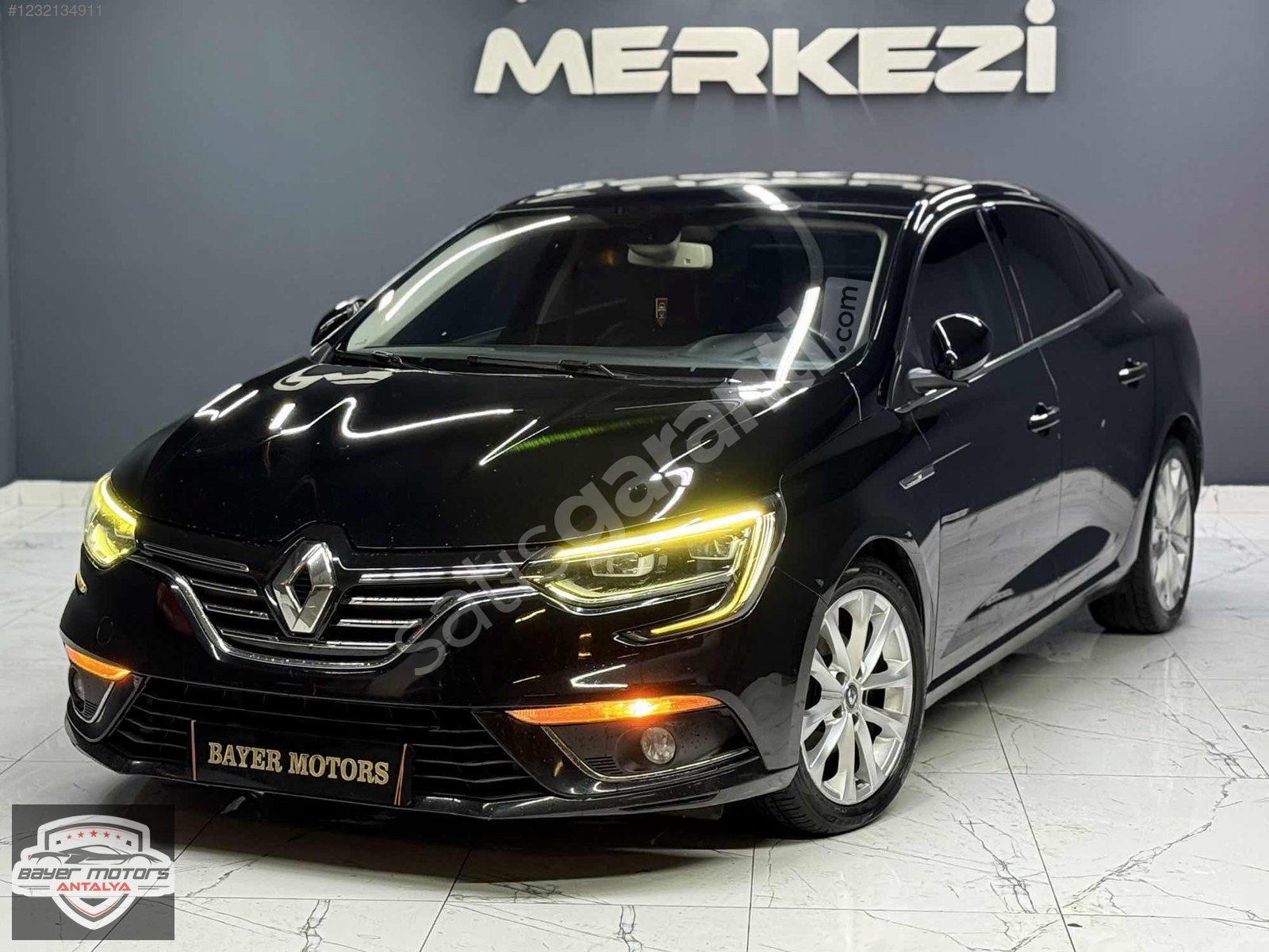 2017 MEGANE İCON DİZEL OTOMATİK HAYALET / MASAJ/K.AYNA TAM DOLU