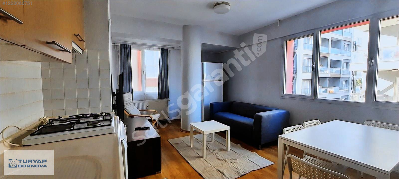 Mevlana Mah.'de 1+1 eşyalı kiralık