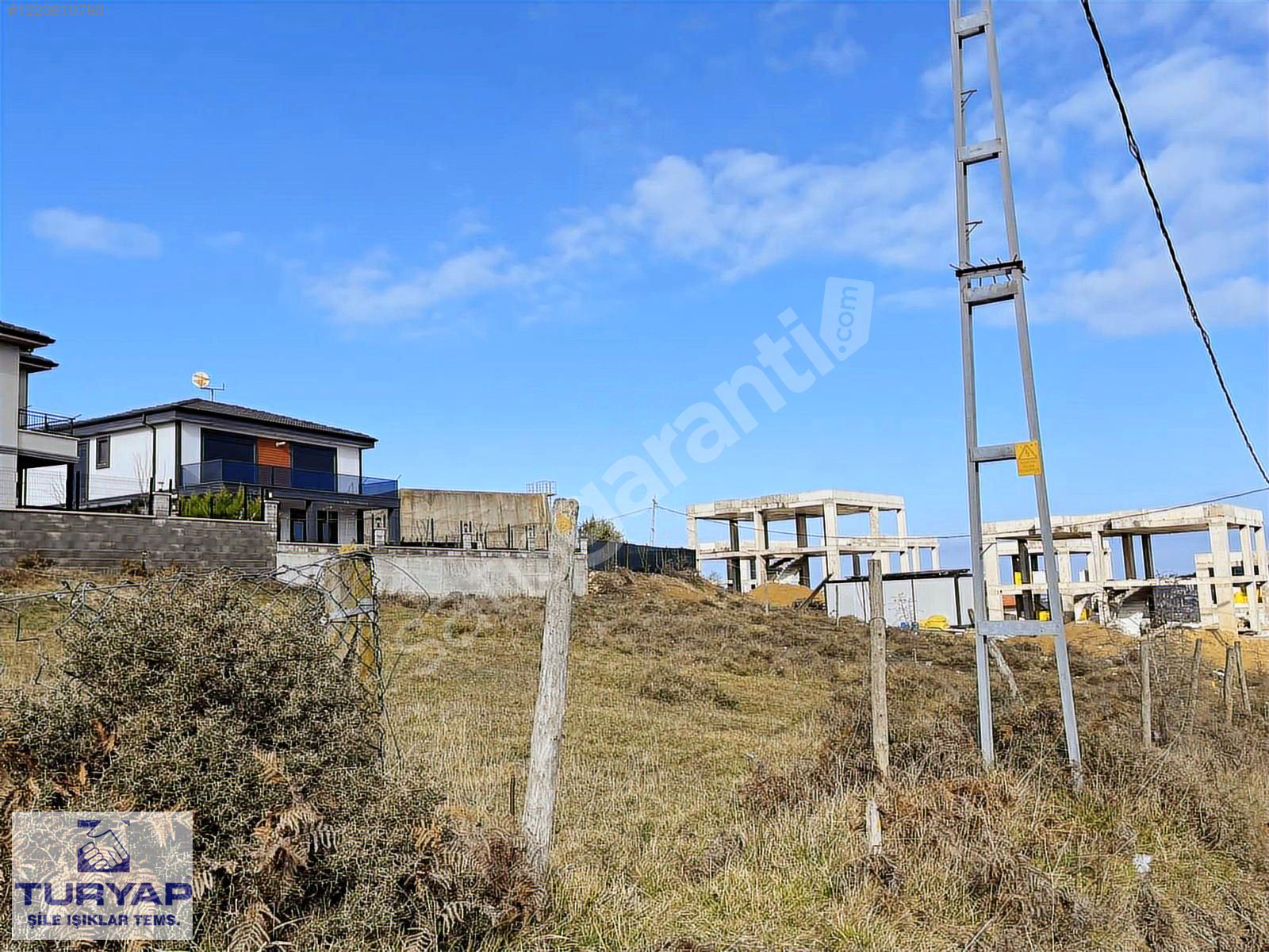 TURYAP ŞİLE AHMETLİ YAMACINDA SATILIK 854 M2 %35 İMARLI ARSA.