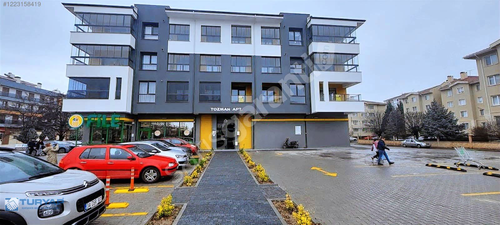TURYAP ESKİŞEHİR BATIKENT FİLE MARK.ÜSTÜ SIFIR 3+1 SATILIK DAİRE