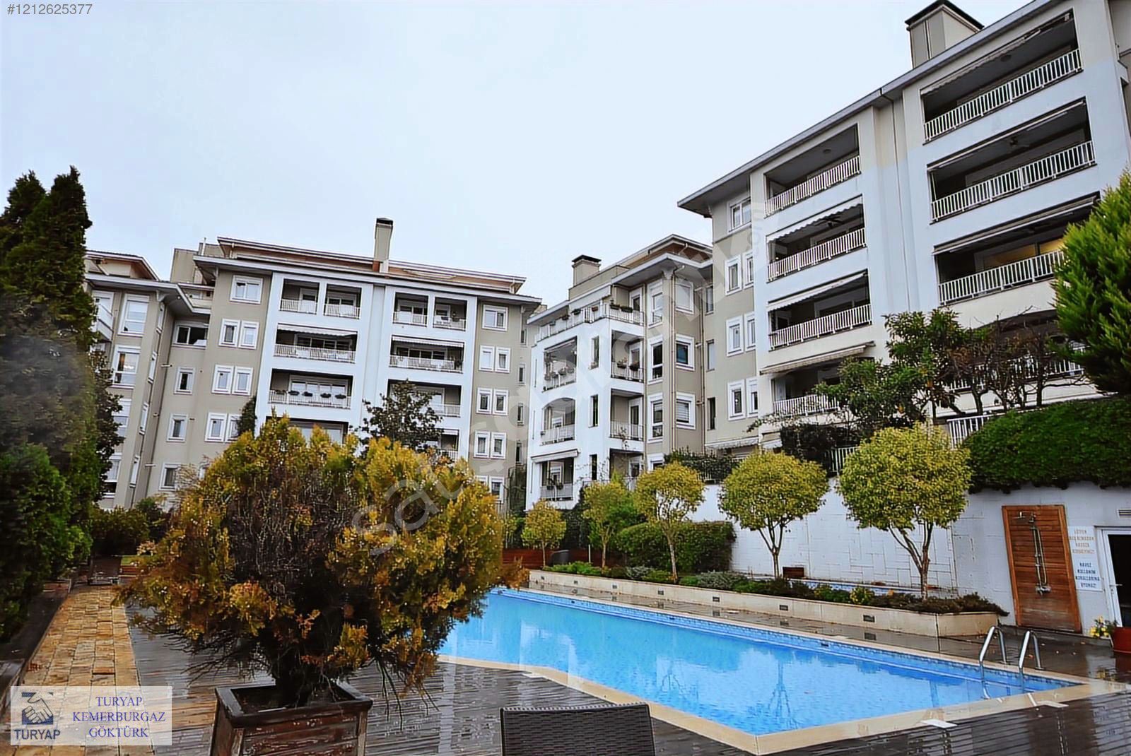 GÖKTÜRK TURYAP'TAN BEYAZ KONAKLAR SİT..4+1 230 M2 ÖNÜ AÇIK DAİRE