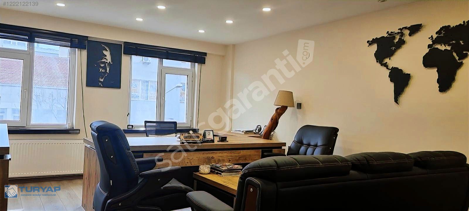 TURYAP'TAN İKİEYLÜL CD'de. LÜKS EŞYALI 2+1 KİRALIK LÜKS OFİS